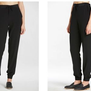 Lilysilk 100% Silk Jogger Pants S